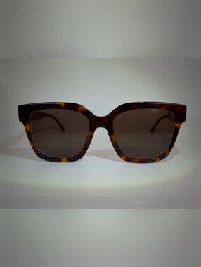 Itenerary. Tortoiseshell Square Sunglasses Bold Brow.